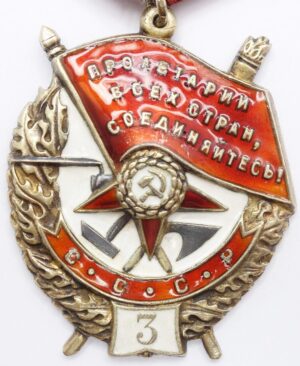 Order of the Red Banner 3rd award