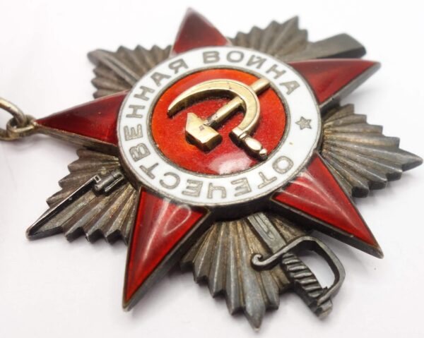 Soviet Order of the Patriotic War 2nd class #786 - Image 10