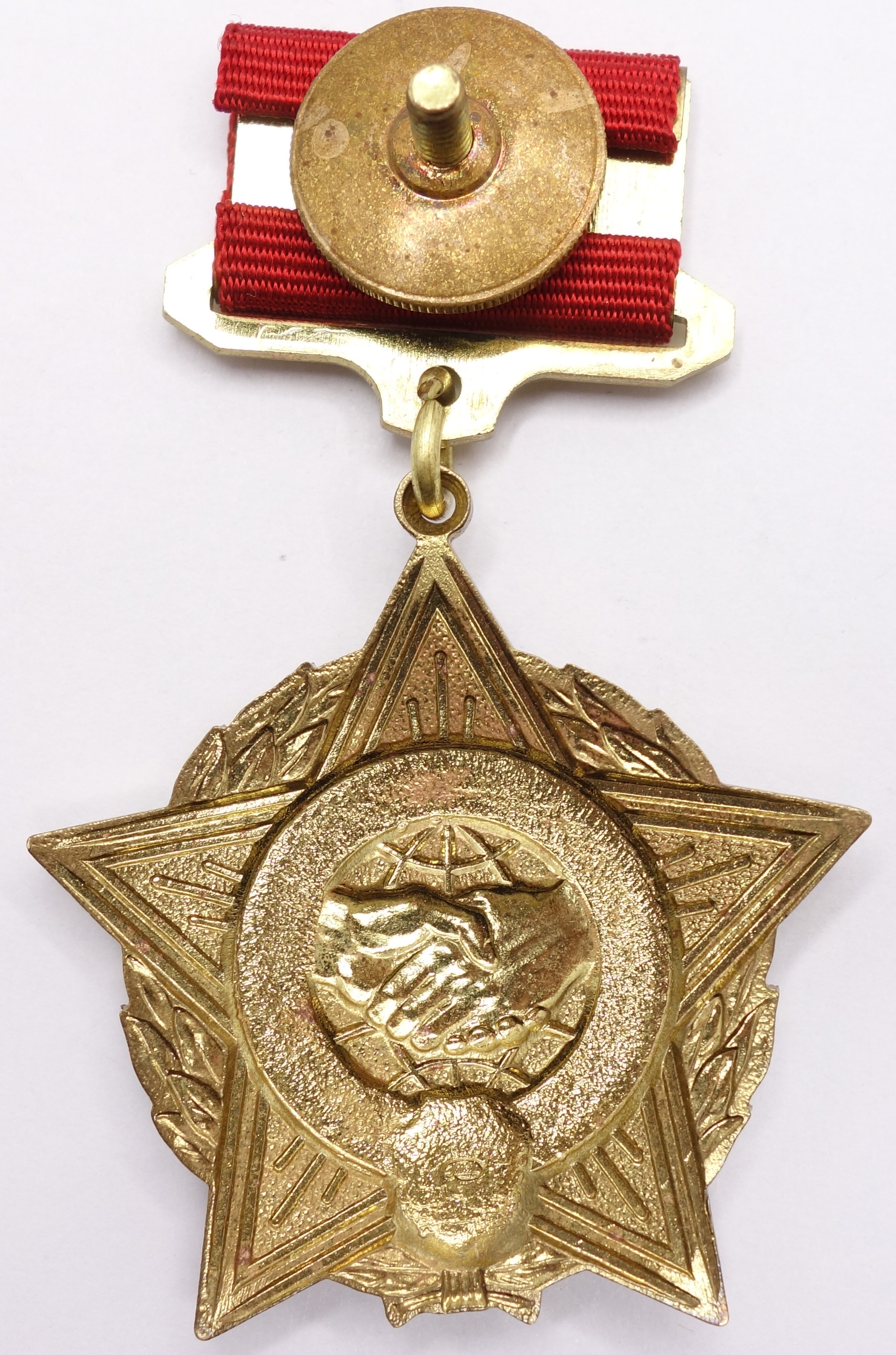 Soviet Honorary Badge with Document dated 1988