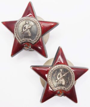 Orders of the Red Star with consecutive serial numbers