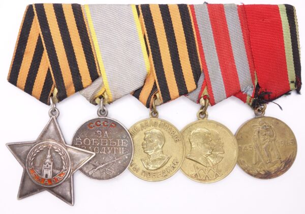 Group of Soviet Orders and Medals