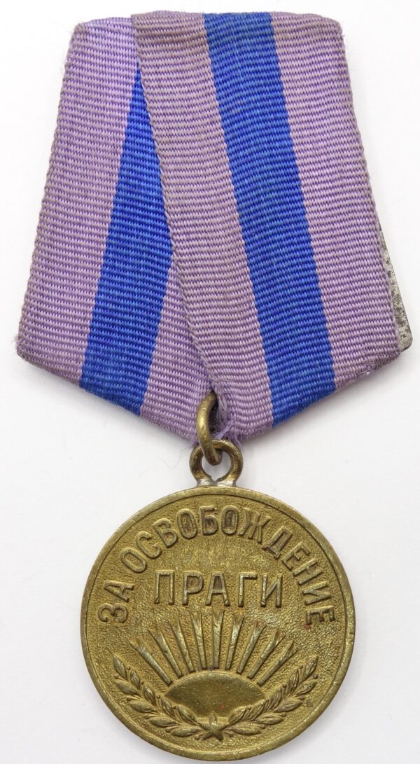 Soviet medal for the Liberation of Prague