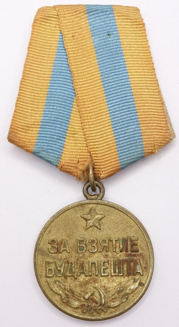 Russian medal for the Capture of Budapest