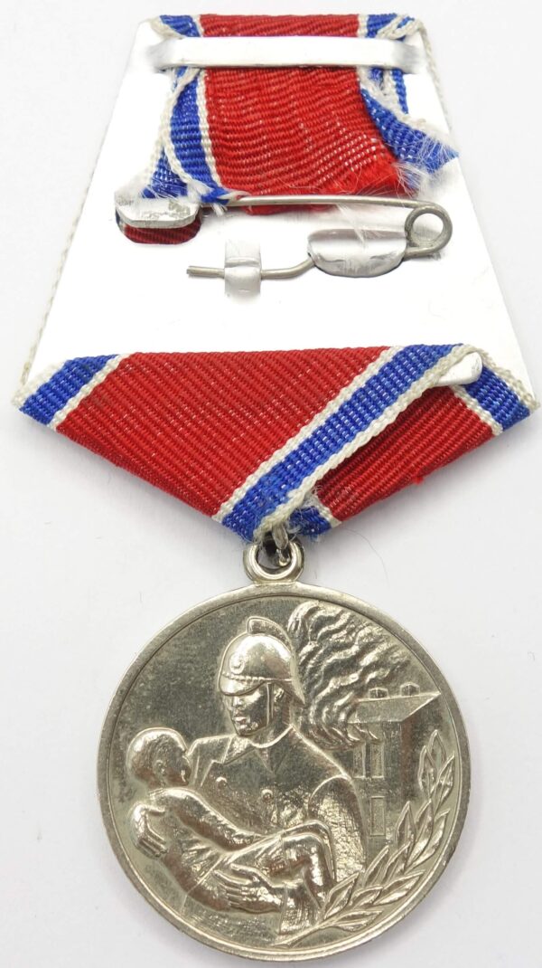 Medal for Courage in a Fire