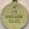 Soviet Medal for the Liberation of Warsaw variation 4 'Voenkomat' - Image 4