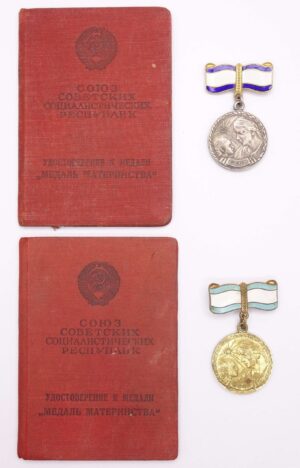 Soviet Maternity Medals