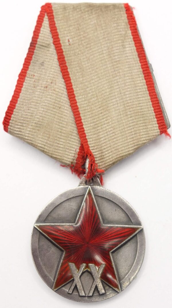 Soviet XX service medal RKKA