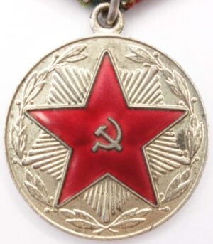 Soviet Medal for Impeccable Service MOOP LIT. SSR (Lithuania)