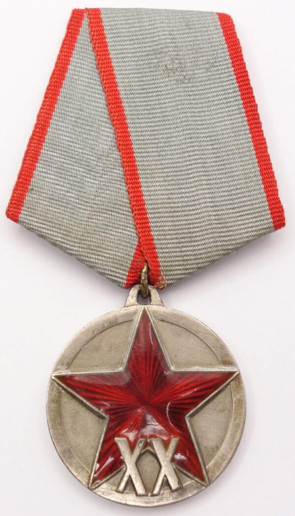 USSR XX service medal