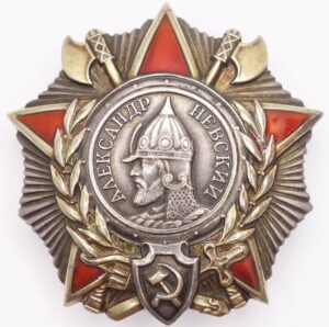 Order of Alexander Nevsky to 3 time awardee!