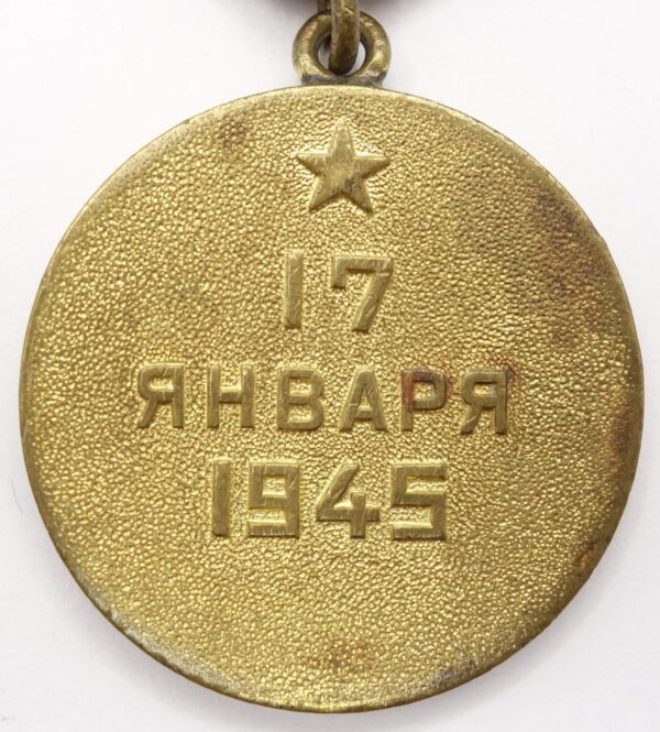 Medal for the Liberation of Warsaw type 1
