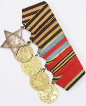 Group of Soviet Orders and Medals