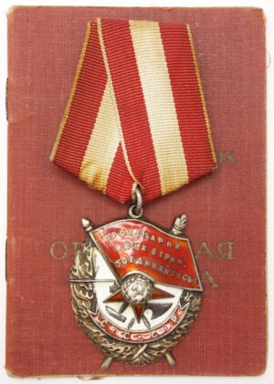 Order of the Red Banner to Tank Commander
