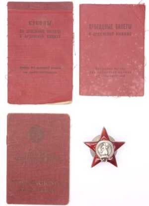 Order of the Red Star to a female doctor