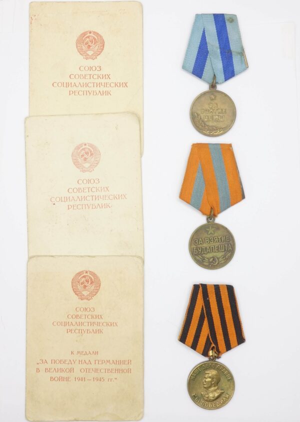 Soviet Campaign Medals NKVD