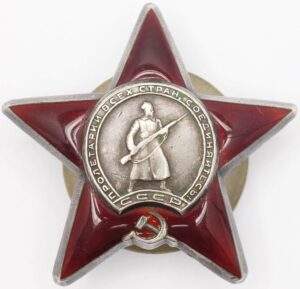 Soviet Order of the Red Star Japan China