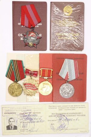 Documented Award Group of an Order of the October Revolution