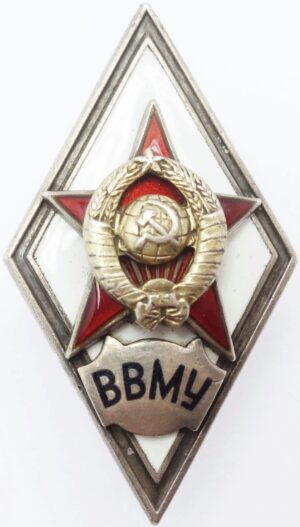 Soviet Academy Badge Naval
