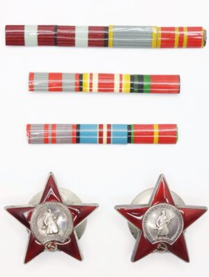 Group of two Orders of the Red Star
