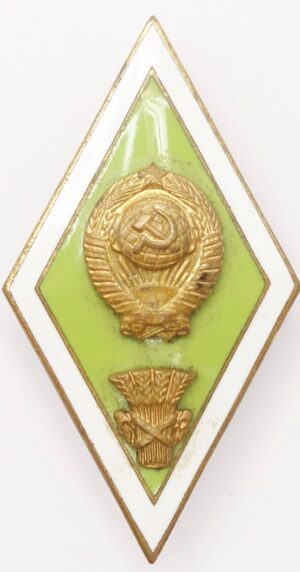 Agricultural Institute graduate badge