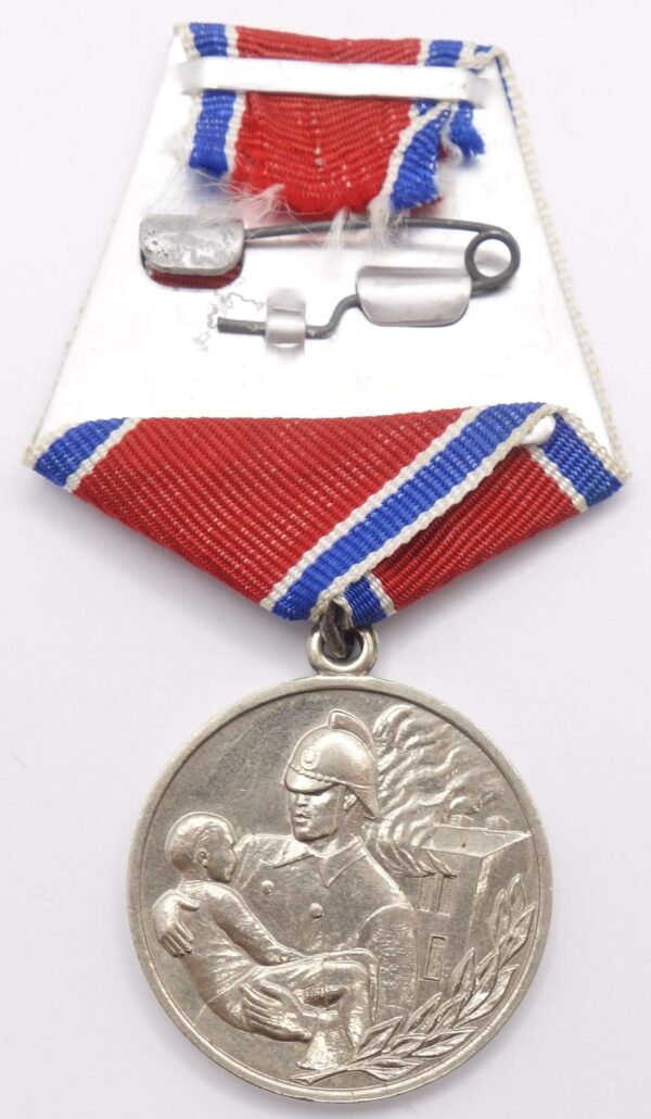 Medal for Courage in a Fire