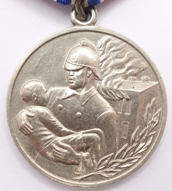 Medal for Courage in a Fire