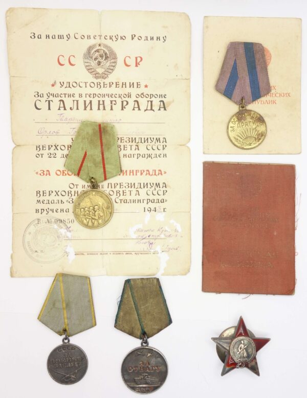 Complete Documented Group of a Soviet Awards
