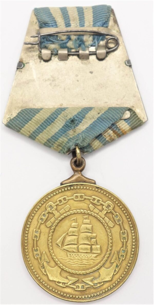 Medal of Nakhimov hand engraved serial number