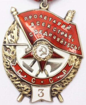 Order of the Red Banner 3rd award
