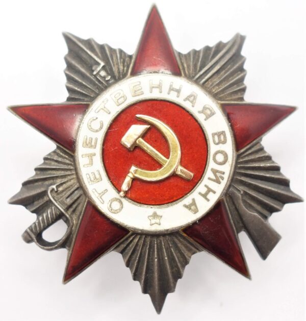 rder of the Patriotic War 2nd class