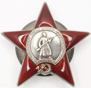 Order of the Red Star to a female