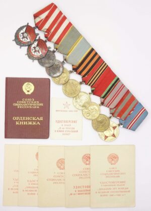 Documented Group of Soviet Awards.