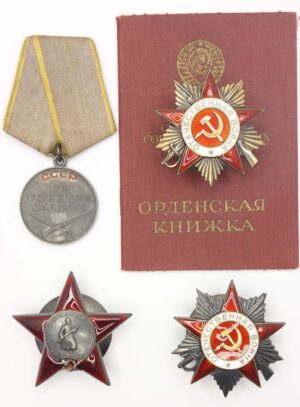 Documented group of an Order of the Patriotic War 1st class