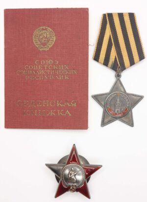 Documented group of an Order of the Red Star