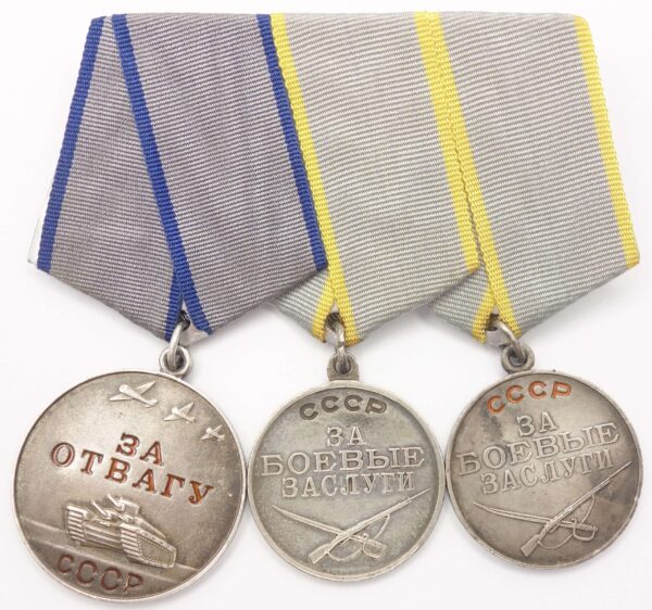 Documented Group of Soviet medals