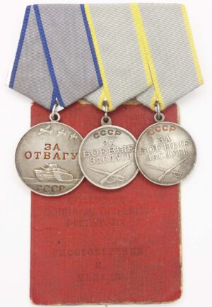 Documented Group of Soviet medals