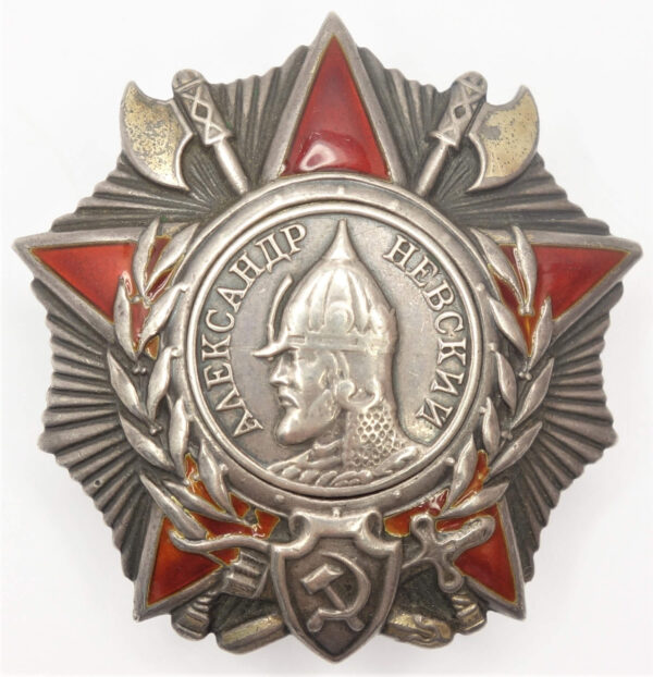 Order of Alexander Nevsky with booklet