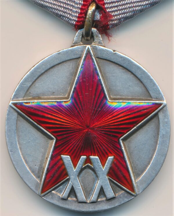 medal for XX year service in the RKKA