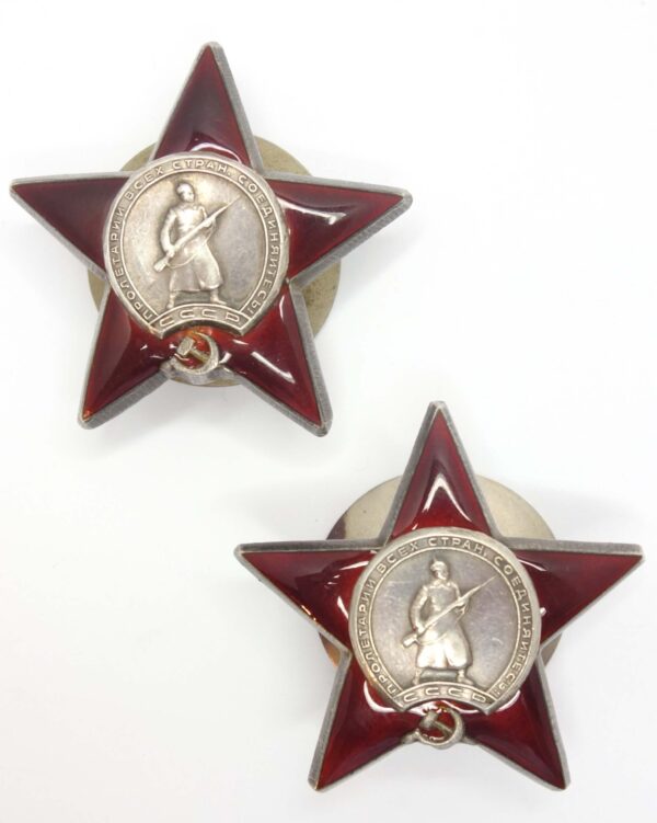 Group of two Orders of the Red Star