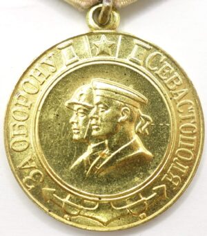 Soviet Medal for the Defense of Sevastopol Voenkomat