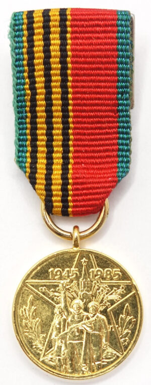 Miniature Jubilee Medal for 40 years of Victory in the Great Patriotic War