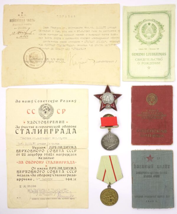 Documented group of Soviet Awards