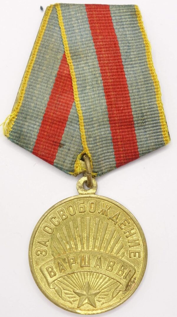 Medal for Warsaw USSR