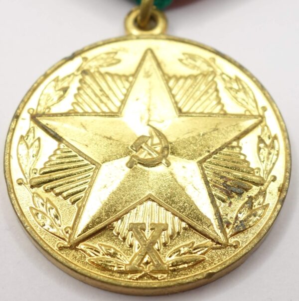 Soviet Medal for Impeccable Service in the KGB 3rd class - Image 7