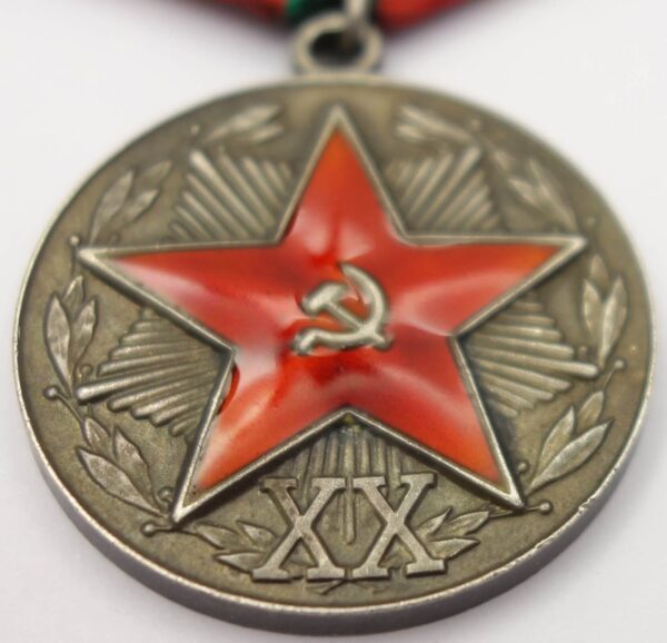 Soviet Medal for Impeccable Service in the KGB 1st class in solid silver - Image 7