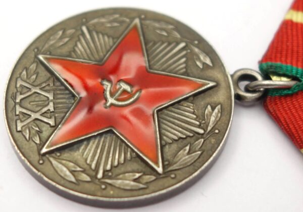 Soviet Medal for Impeccable Service in the KGB 1st class in solid silver - Image 8