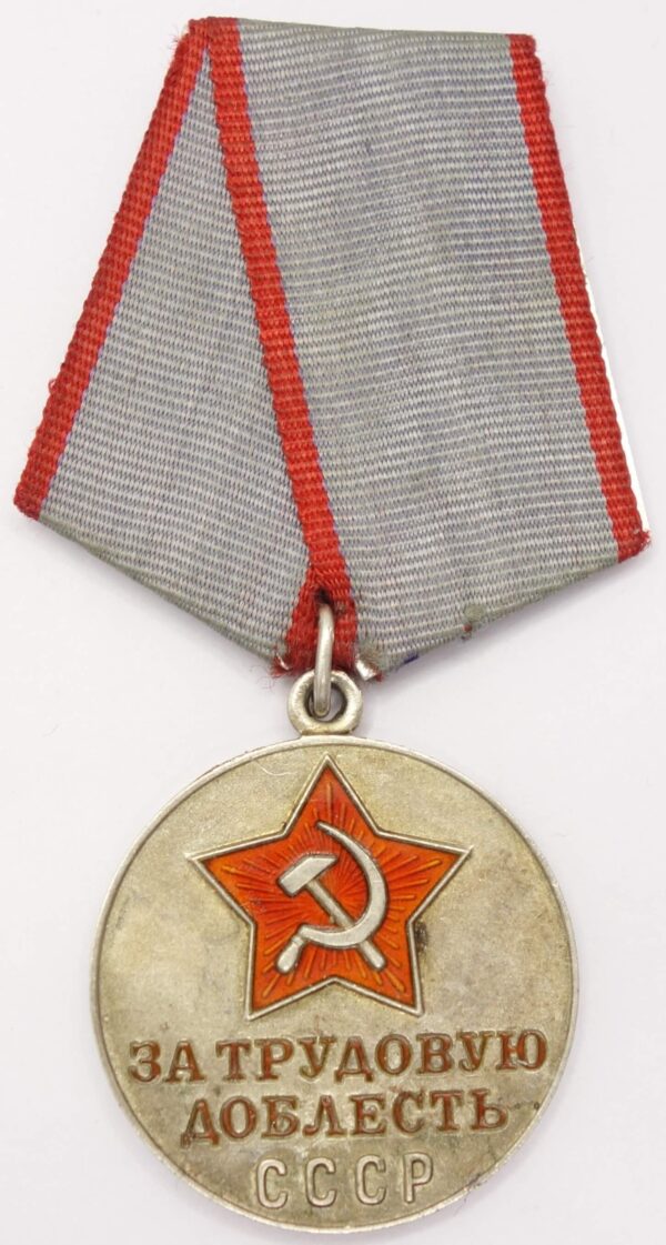 Soviet Medal for Labor Valor - Image 5