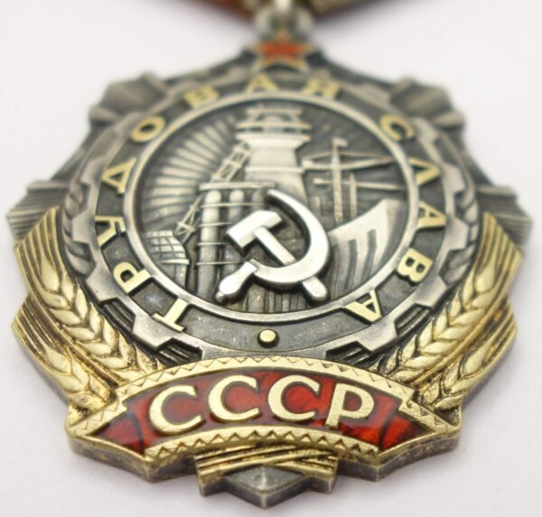 Soviet Order of Labor Glory 3rd class #80772 - Image 7