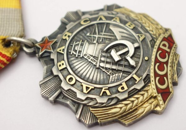 Soviet Order of Labor Glory 3rd class #80772 - Image 9