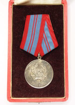 Medal for Merit in the Field of Protection of Public and Social Order Romania R.P.R.